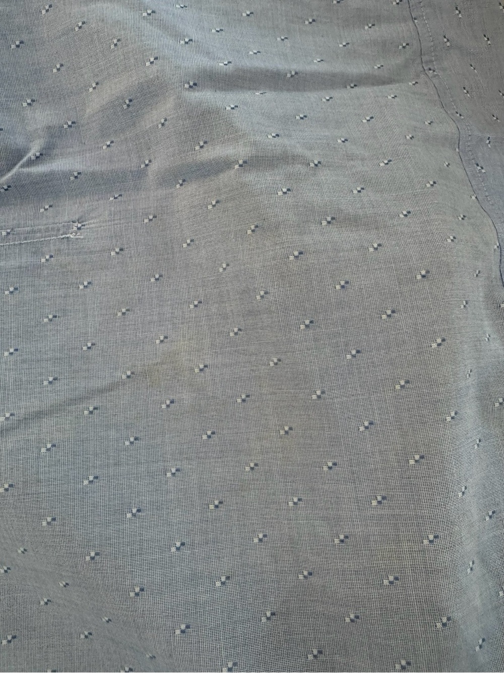 BOSS Short-Sleeve Light Blue Micro-Pattern Shirt - Picture 4 of 4
